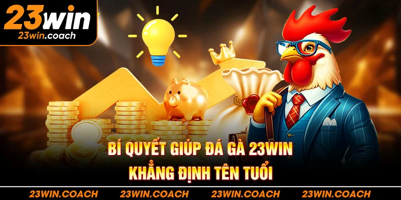 Bí quyết giúp đá gà 23WIN khẳng định tên tuổi